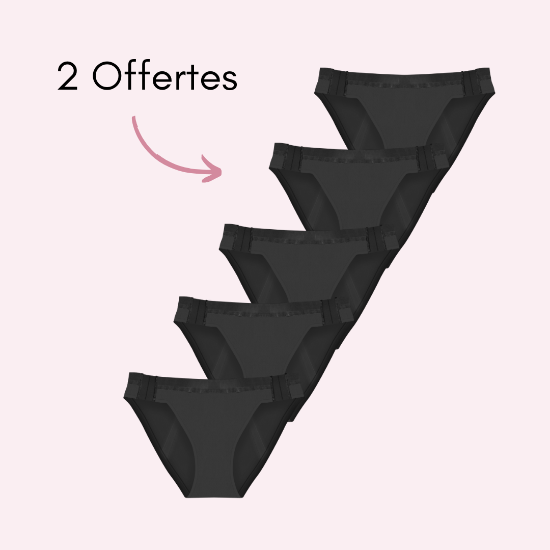 Culotte Menstruelle Ados Arya détachable (Nouveauté) Conçue avec nos clientes ✨