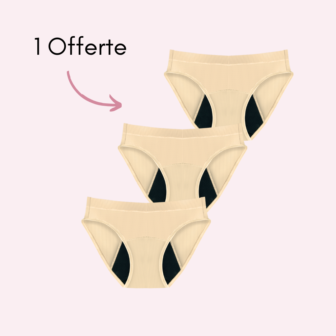 Culotte Menstruelle Respirante Aurore (Nouveauté) Conçue avec nos clientes ✨