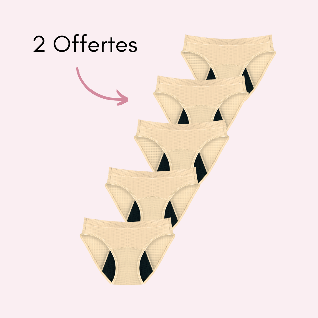 Culotte Menstruelle Respirante Aurore (Nouveauté) Conçue avec nos clientes ✨