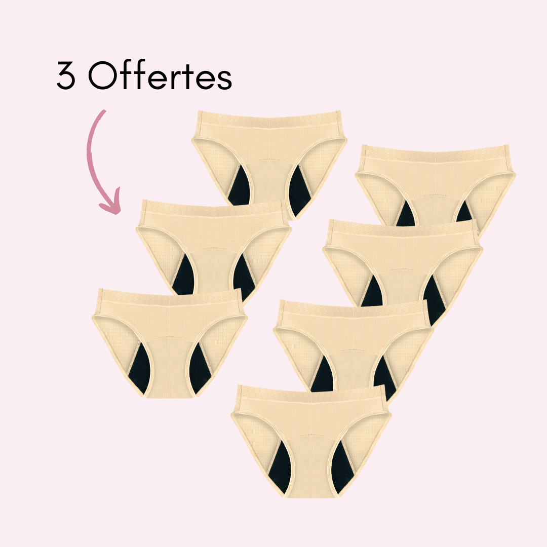 Culotte Menstruelle Respirante Aurore (Nouveauté) Conçue avec nos clientes ✨