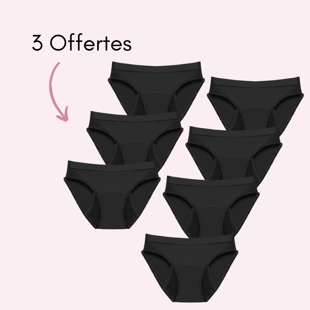 Culotte Menstruelle Respirante Aurore (Nouveauté) Conçue avec nos clientes ✨