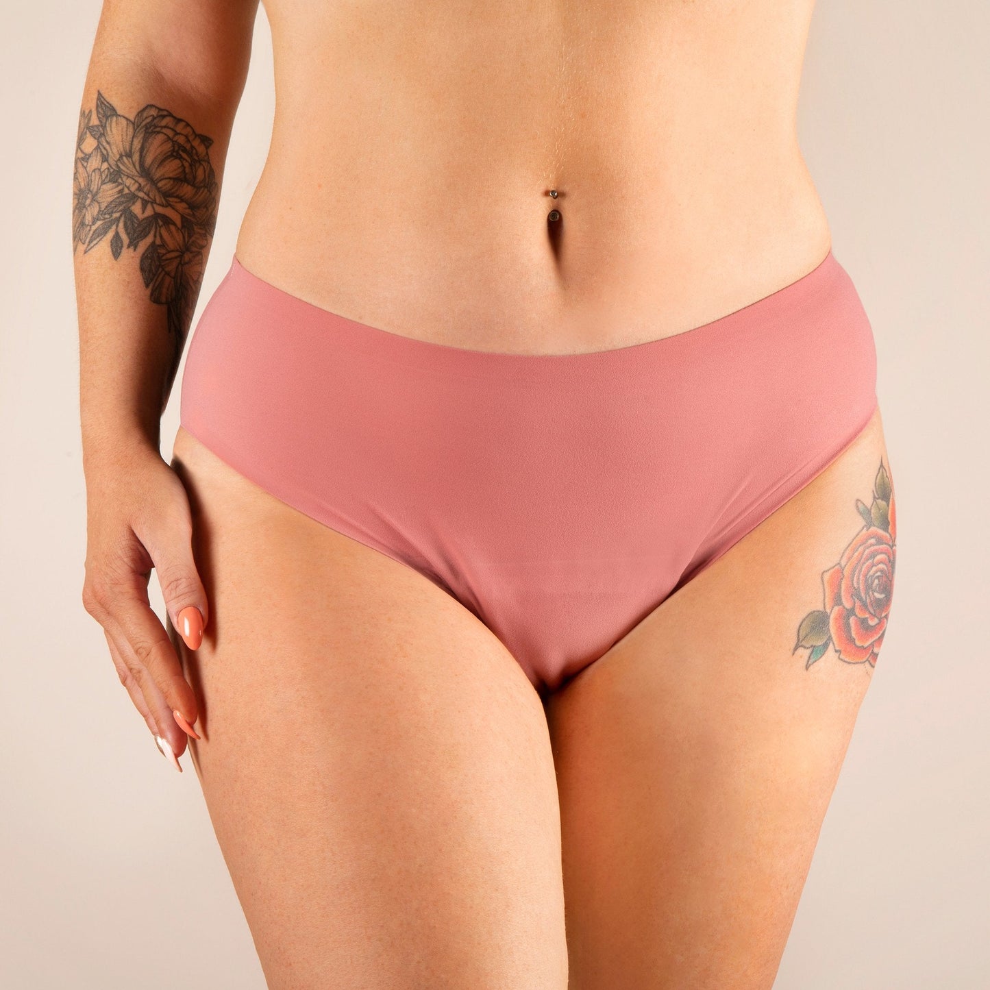 Culotte Menstruelle Nina sans coutures (taille haute)
