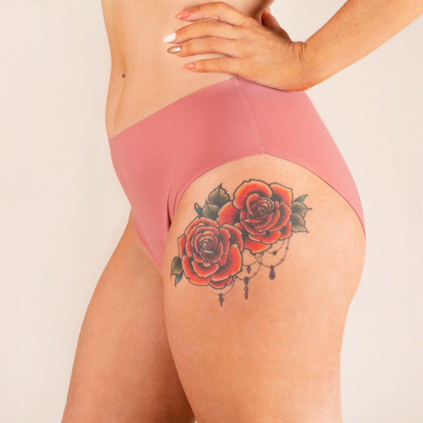 Culotte Menstruelle Nina sans coutures (taille haute)