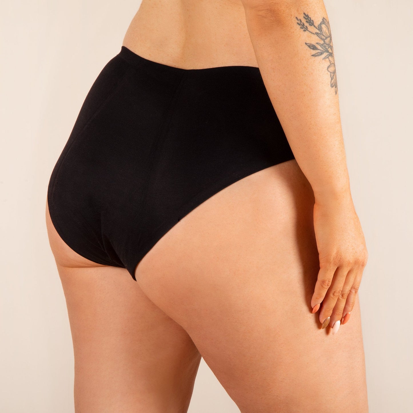 Culotte Menstruelle Nina sans coutures (taille haute)