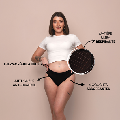 Pack Respire : 5 Aurore respirantes + 5 Céleste respirantes (taille haute)