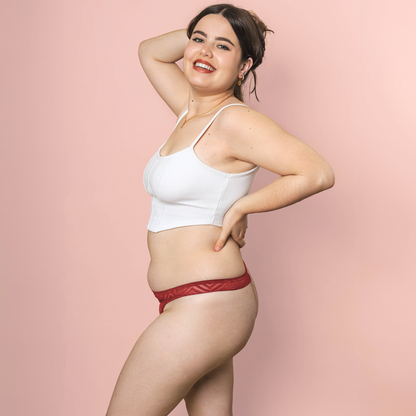 Pack Tanga : 2 Laura  + 1 Marine rouge Offert
