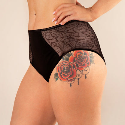 Culotte Menstruelle Flora taille haute (Nouveauté)