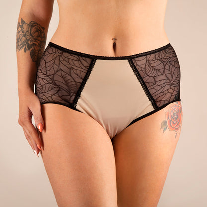 Culotte Menstruelle Flora taille haute (Nouveauté)