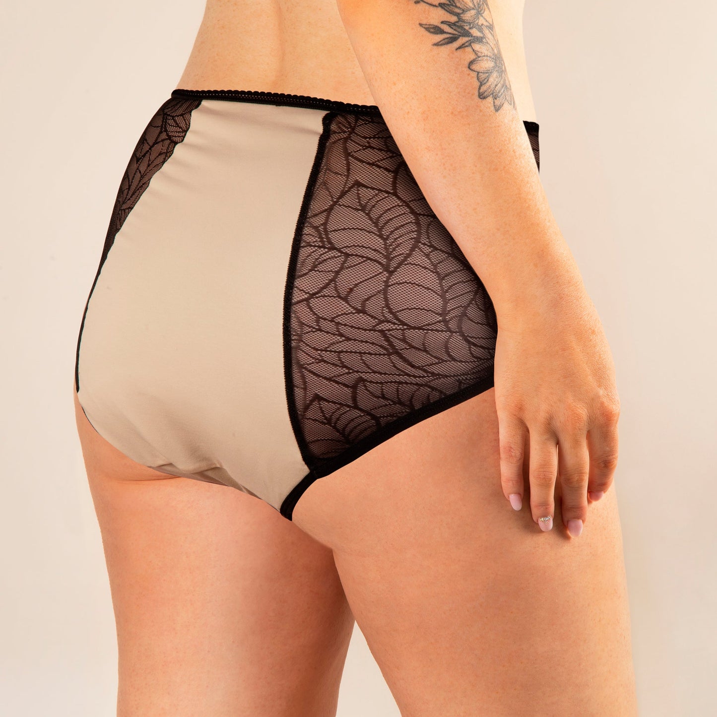 Culotte Menstruelle Flora taille haute (Nouveauté)