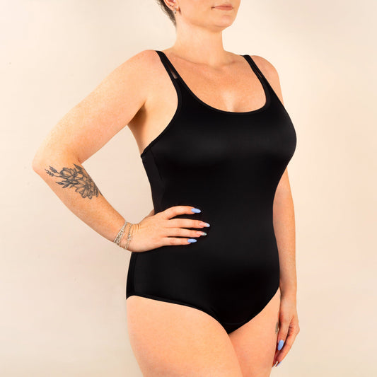 Maillot de bain menstruel Alizée (Bretelles Réglables)