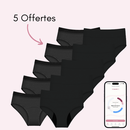 Pack Respire : 5 Céleste respirantes + 5 Léa Offertes