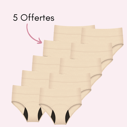 Culotte Menstruelle Respirante Ados Céleste