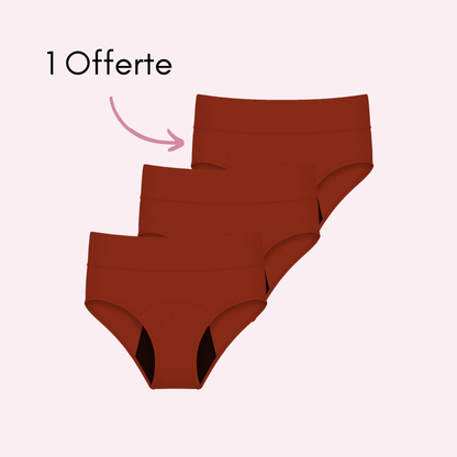Culotte Menstruelle Respirante Ados Céleste