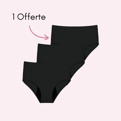 Culotte Menstruelle Respirante Ados Céleste