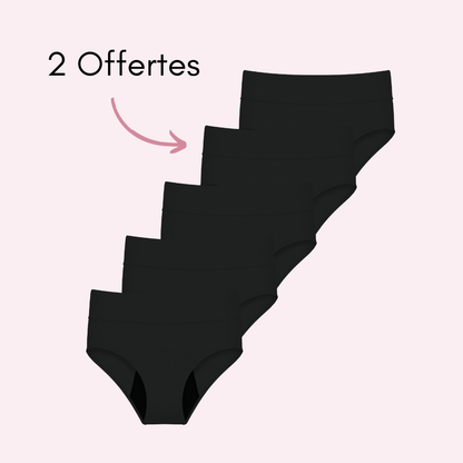 Culotte Menstruelle Respirante Ados Céleste