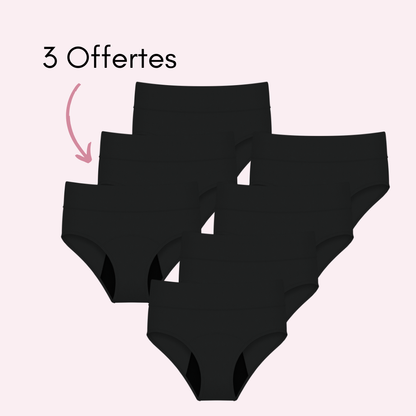 Culotte Menstruelle Respirante Ados Céleste