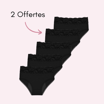 Culotte Menstruelle Chloé (taille haute)