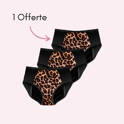 Culotte Menstruelle gainante Clara (taille haute)