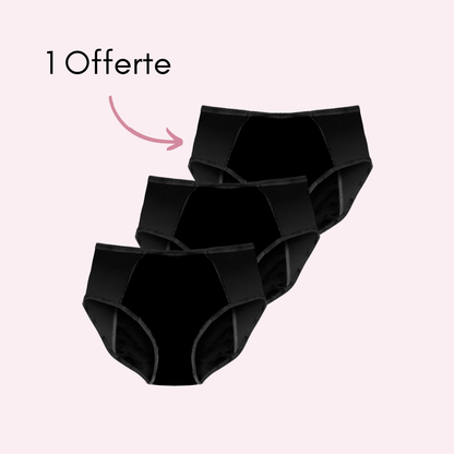 Culotte Menstruelle gainante Clara (taille haute)