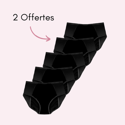 Culotte Menstruelle gainante Clara (taille haute)