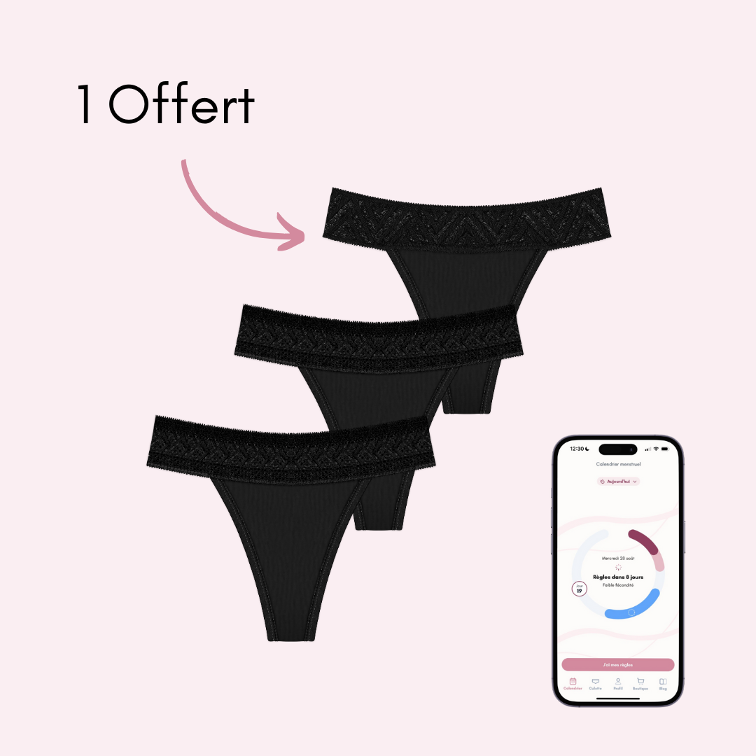 Pack Tanga : 2 Laura + 1 Marine Offert