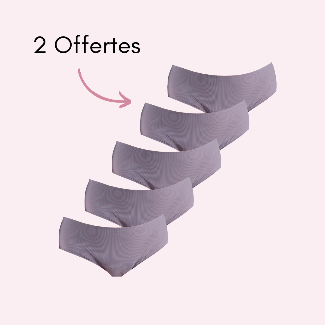 Culotte Menstruelle Lucie sans coutures