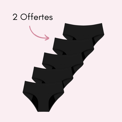 Culotte Menstruelle Nina sans coutures (taille haute)