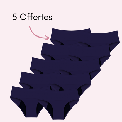 Culotte Menstruelle Nina sans coutures (taille haute) - Edition Limitée