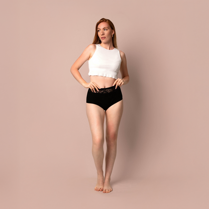Culotte Menstruelle Clémence (taille haute) Nouveauté