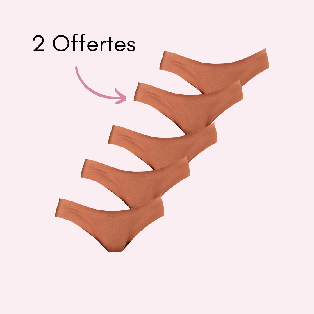 Culotte Menstruelle Roxane sans coutures (spéciale été☀️)