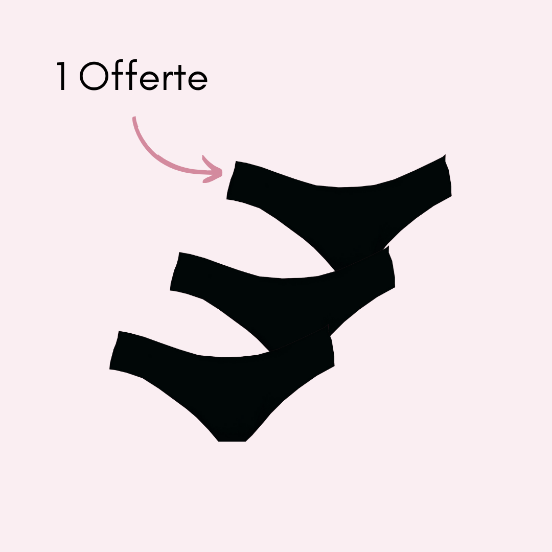 Culotte Menstruelle Roxane sans coutures (spéciale été☀️)