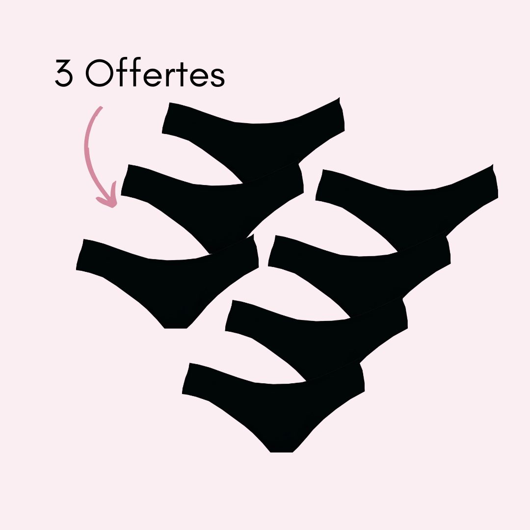 Culotte Menstruelle Roxane sans coutures (spéciale été☀️)