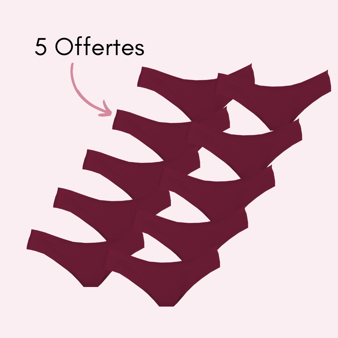 Culotte Menstruelle Roxane sans coutures (spéciale été☀️)