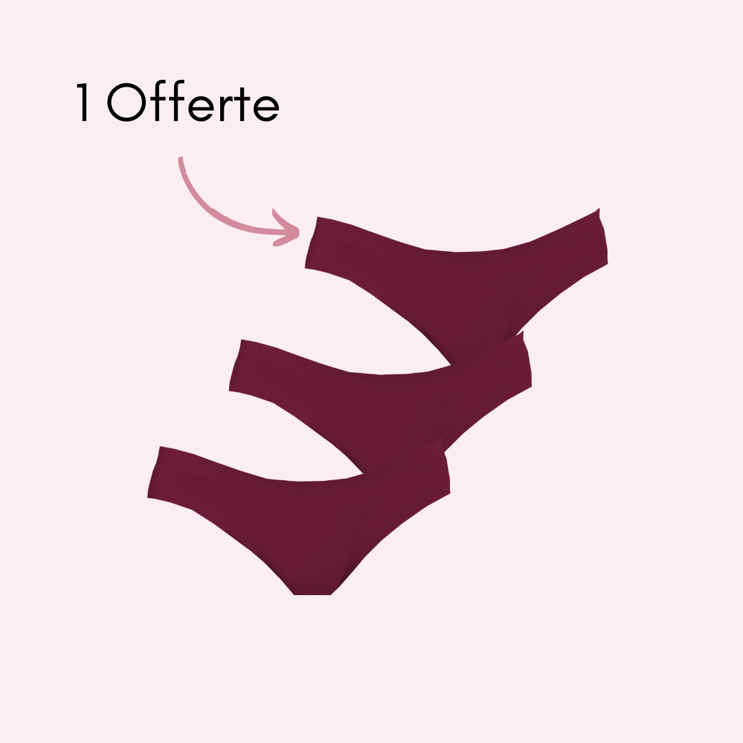 Culotte Menstruelle Roxane sans coutures (spéciale été☀️)