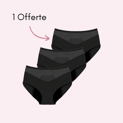 Culotte Menstruelle Vanessa taille haute (Nouveauté)